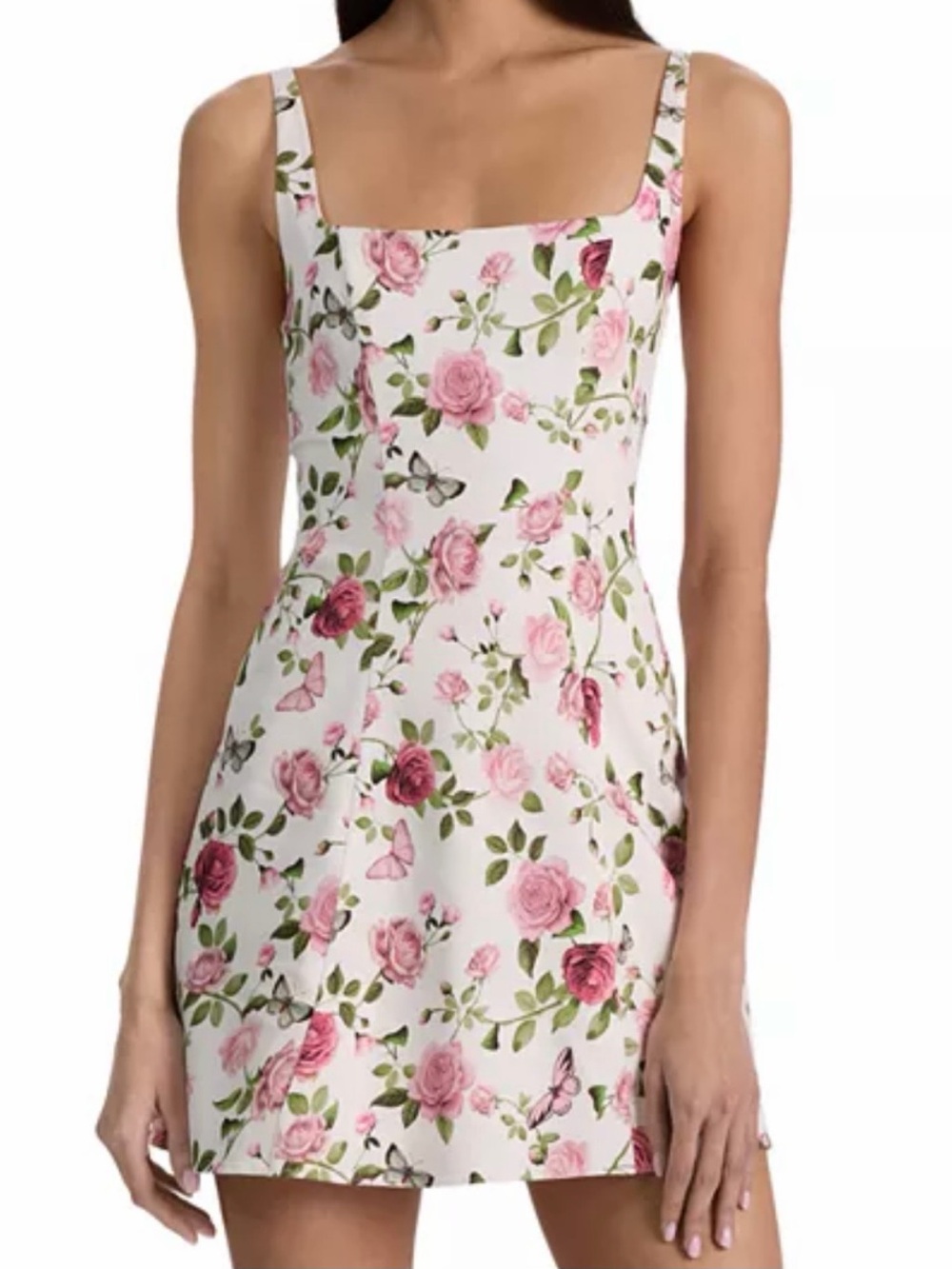 Alice and Olivia
Julia Scoop Neck Mini Dress